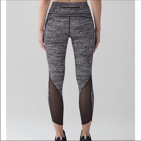 lululemon athletica Pants & Jumpsuits Lululemon Jacquard Mesh High